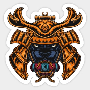 The Golden Samurai Sticker